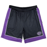 @ sun court short – black purple
