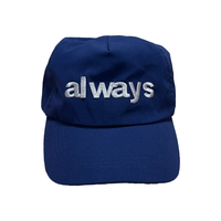 always up nylon cap – navy